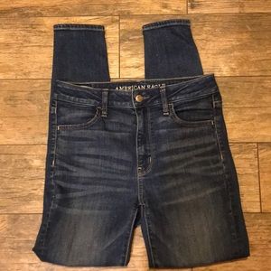 American Eagle dark washed jeans